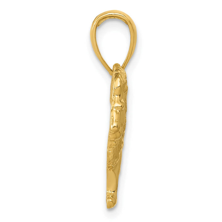 10K Yellow Gold Lion Charm