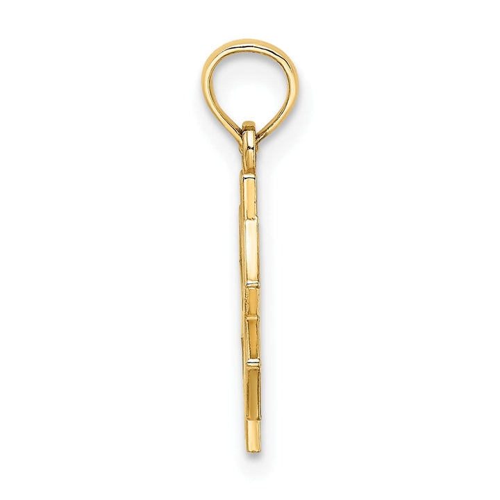 10K Yellow Gold Medical Symbol Pendant