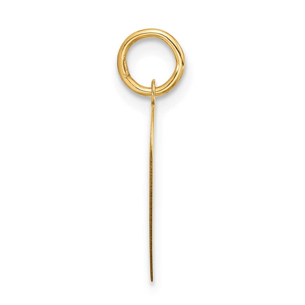 10K Yellow Gold Medium 2-Piece Extra Heart Charm Set