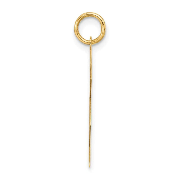 10K Yellow Gold Medium 2-Piece Heart Charm Set