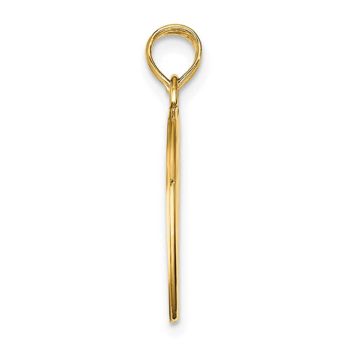 10K Yellow Gold Medium Best Friends 2-Piece Break-Apart Heart Pendant
