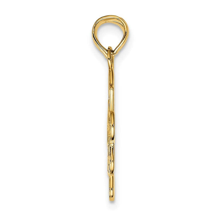 10K Yellow Gold Medium Best Friends 2-Piece Break-Apart Puzzle Charm