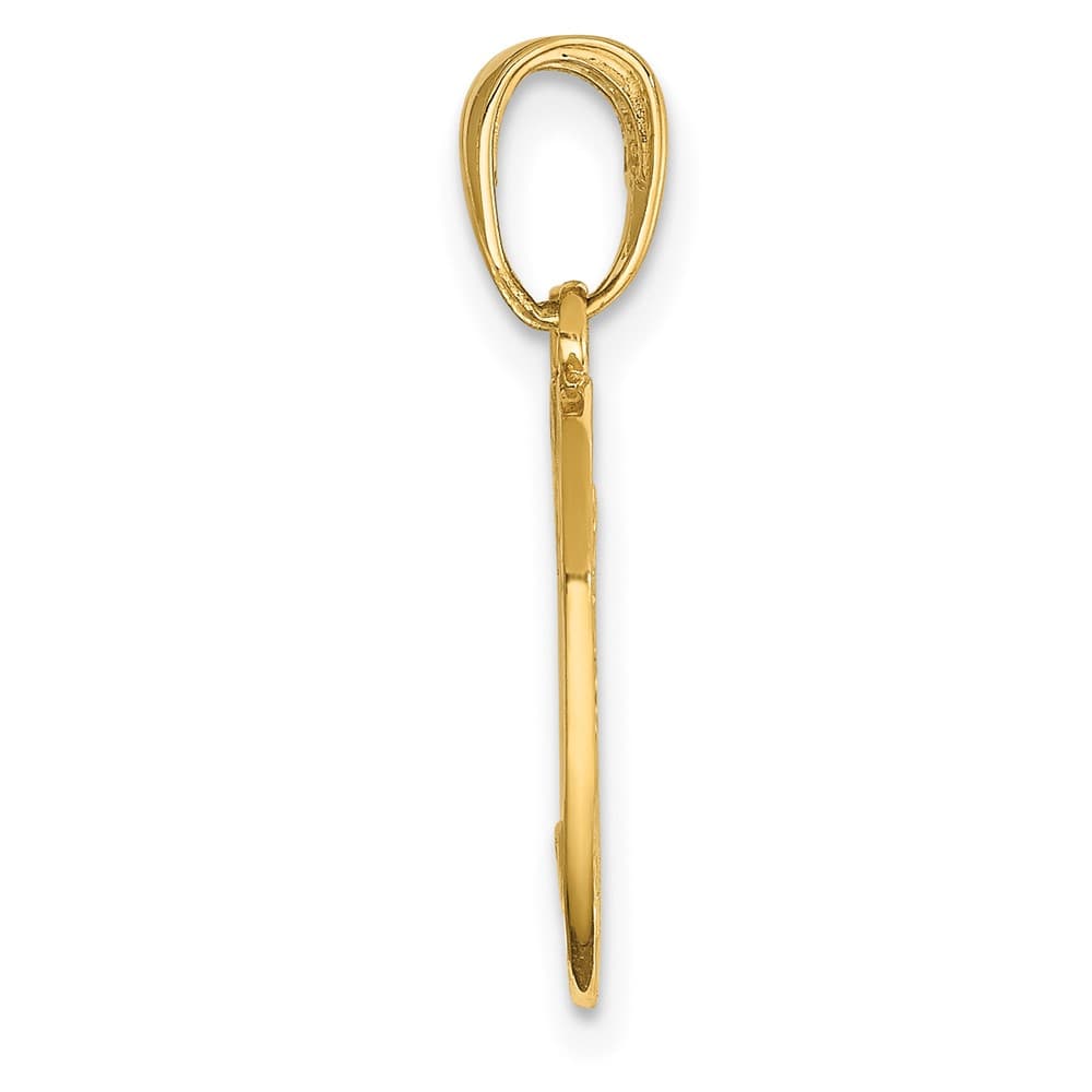 10K Yellow Gold Medium Big Sister / Little Sister 2-Piece Charm