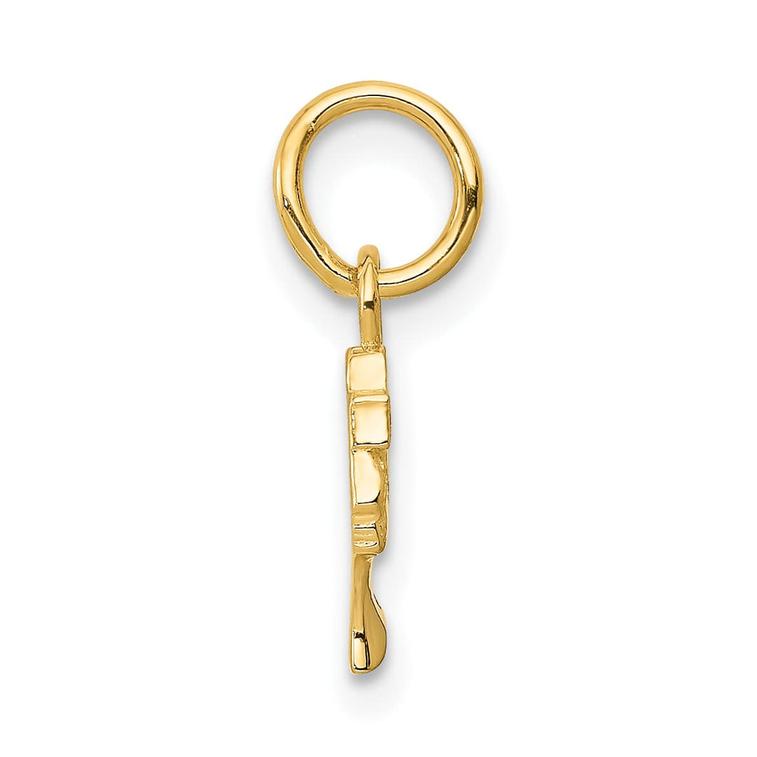 10K Yellow Gold Mini Nefertiti Charm