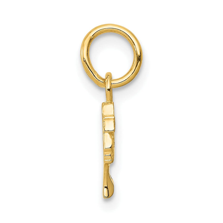 10K Yellow Gold Mini Nefertiti Charm