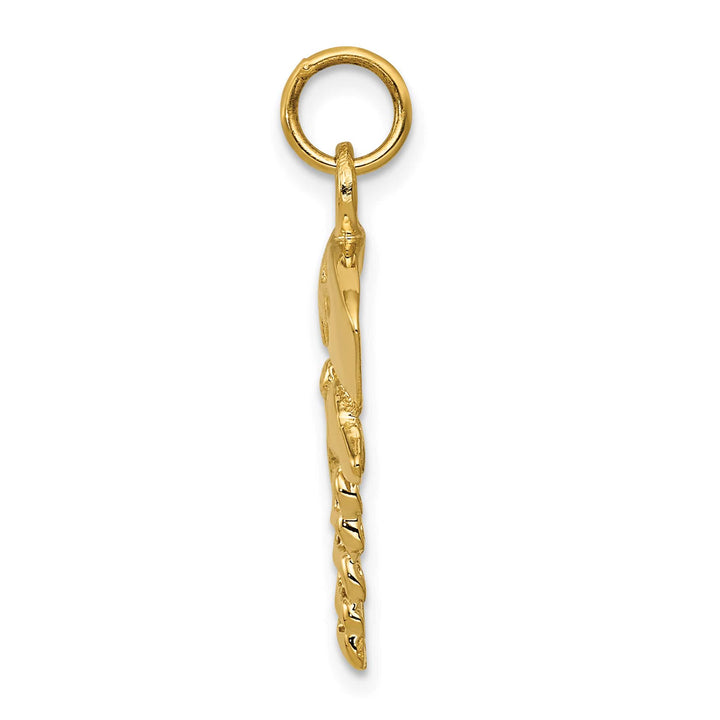 10K Yellow Gold Nurse Symbol with Cap Charm