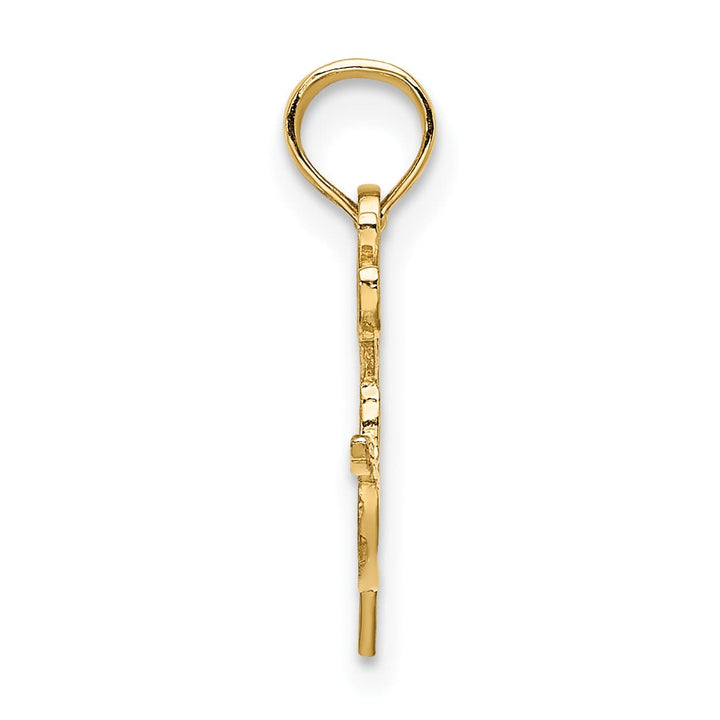 10K Yellow Gold Paint Palette Charm