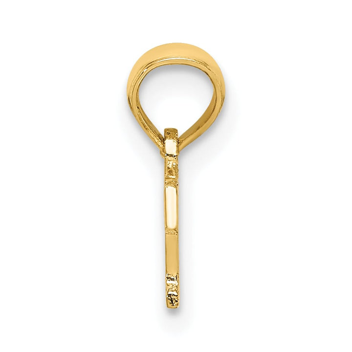 10K Yellow Gold Polished Brat Charm