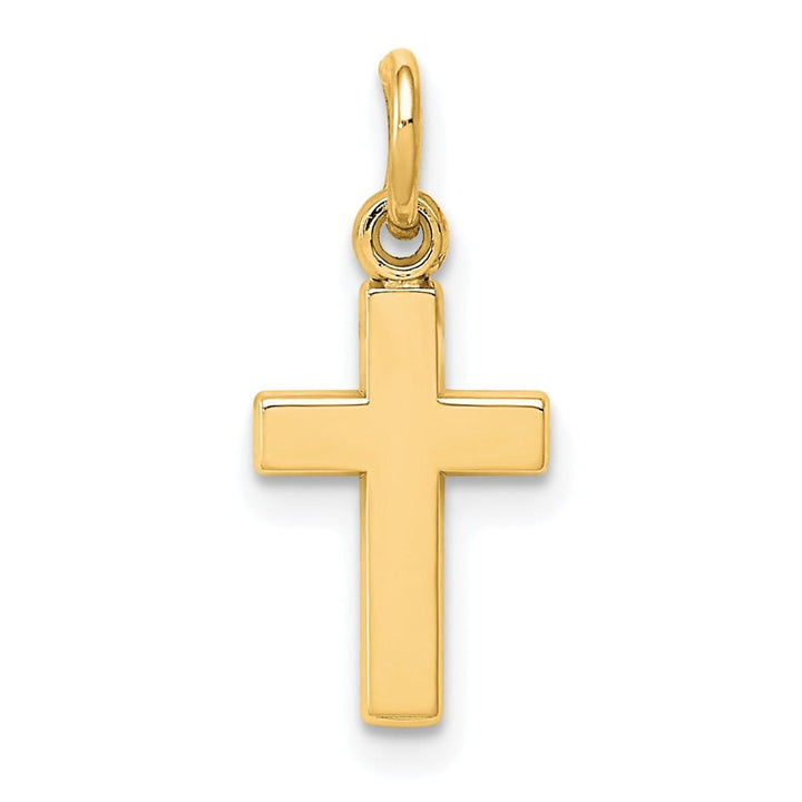 10K Yellow Gold Polished Extra Large Latin Cross Charm