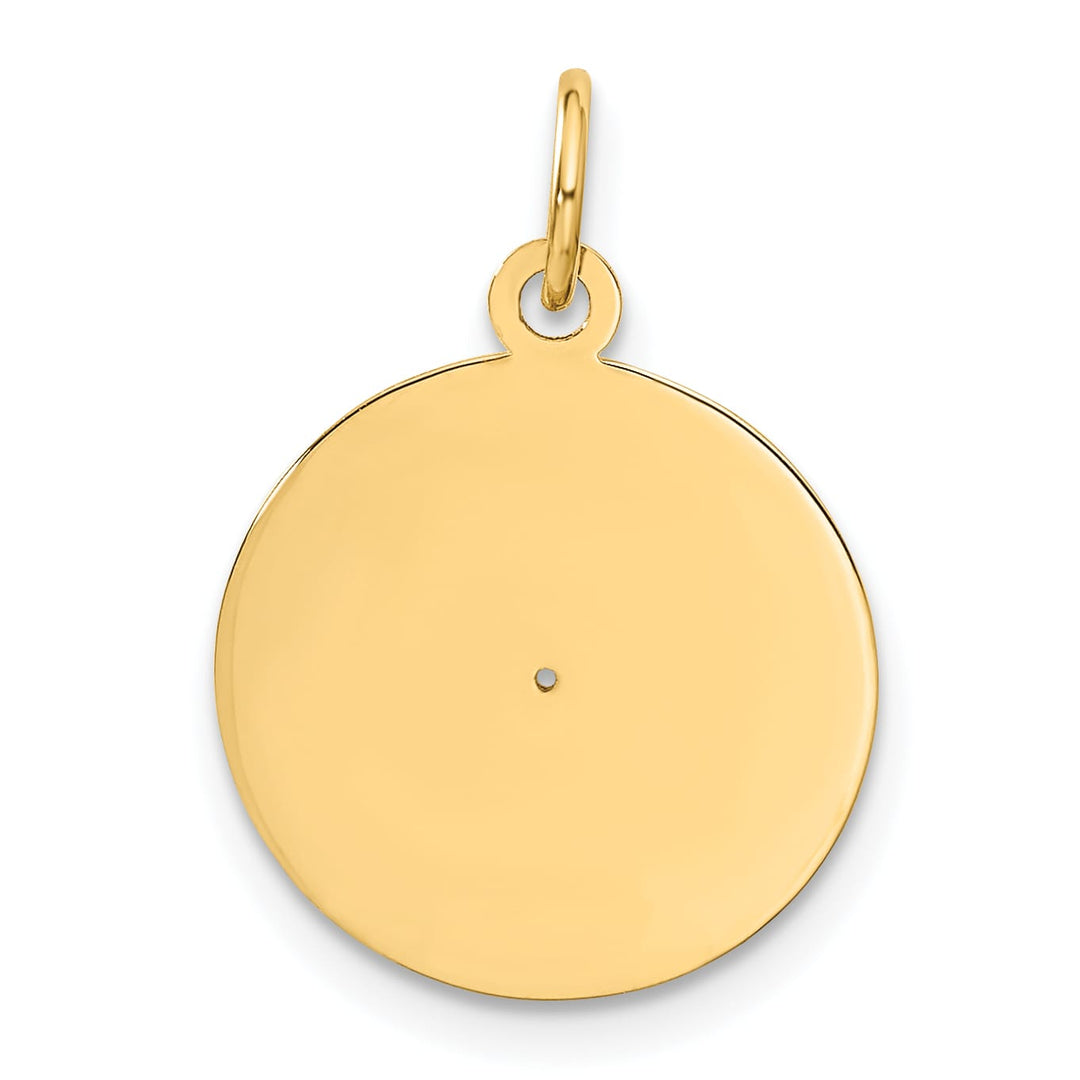 10K Yellow Gold Record Album Charm