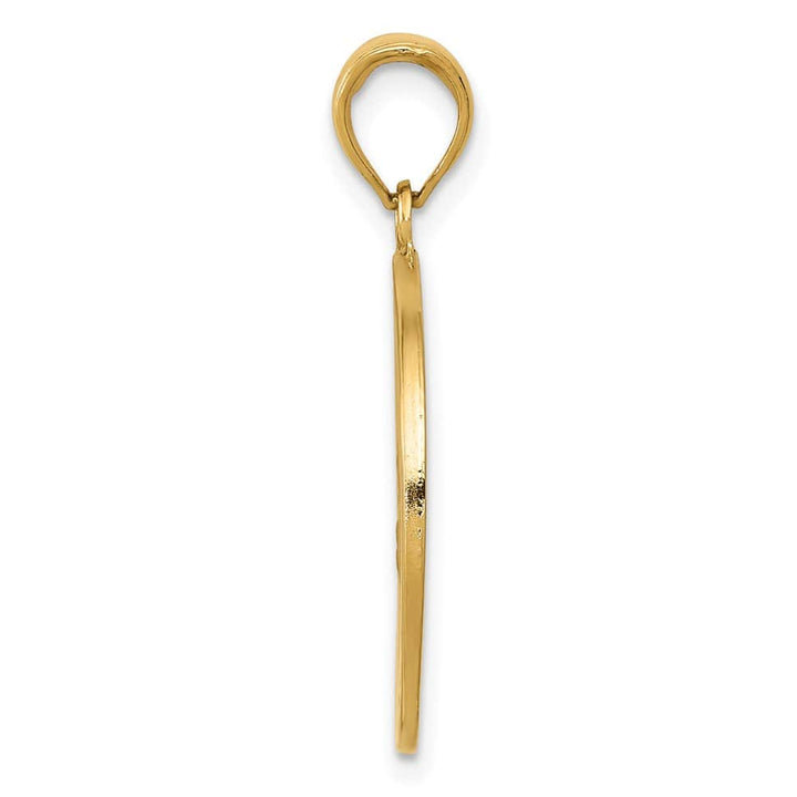 10K Yellow Gold Round St. Joseph 19.1 mm x 19.66 mm Medal