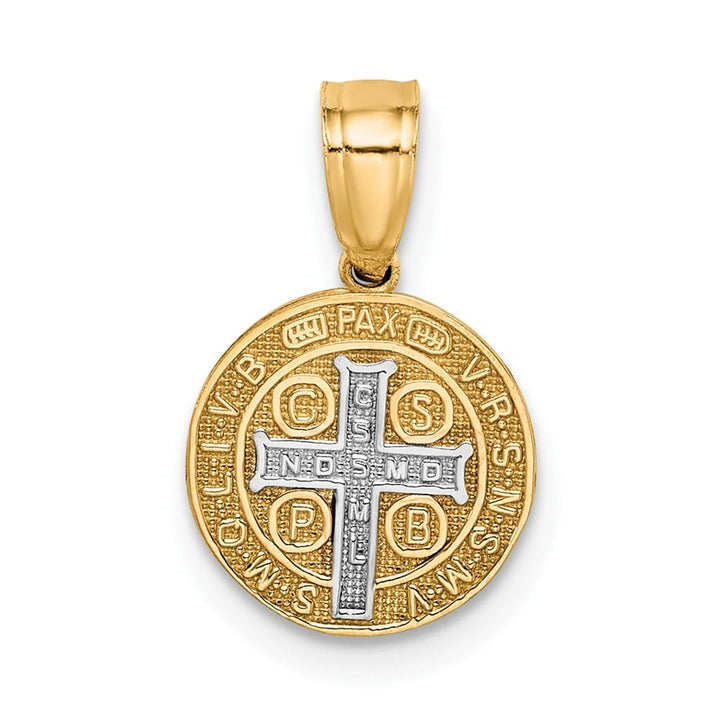 10K Yellow Gold Small San Benito Medal