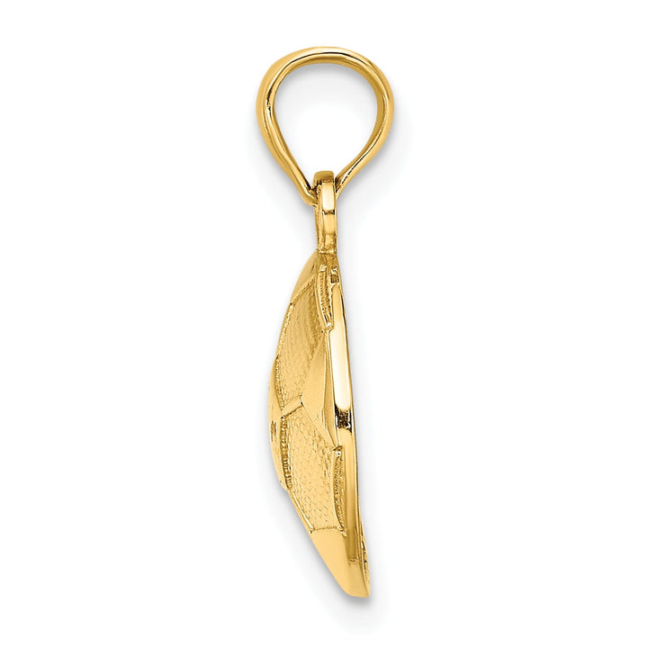 10K Yellow Gold Soccer Ball Charm