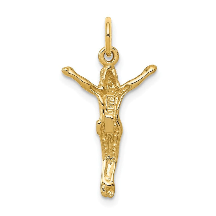 10K Yellow Gold Solid Polished Medium Corpus Charm