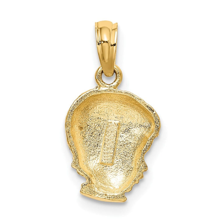 10K Yellow Gold Solid Polished Small Boy Head Charm