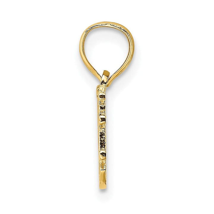 10K Yellow Gold Solid Polished Small Someone Special Charm