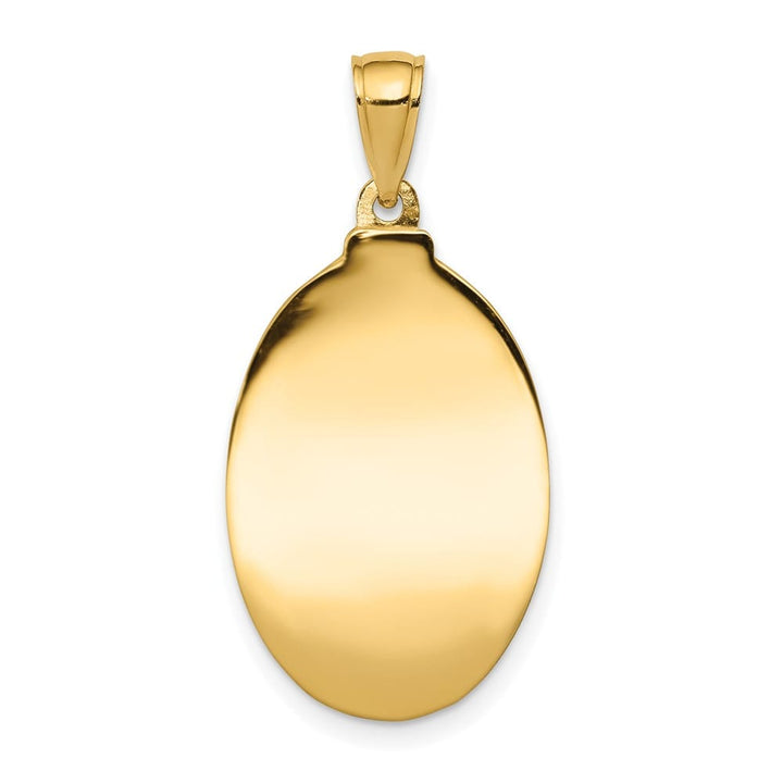 10K Yellow Gold St. Anthony Oval Medal