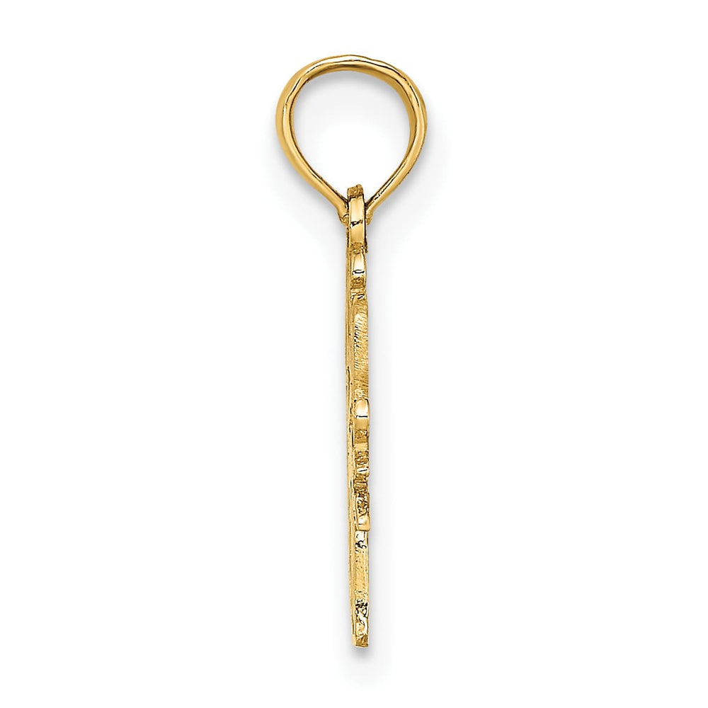 10K Yellow Gold Swim MOM with Swimmer Charm