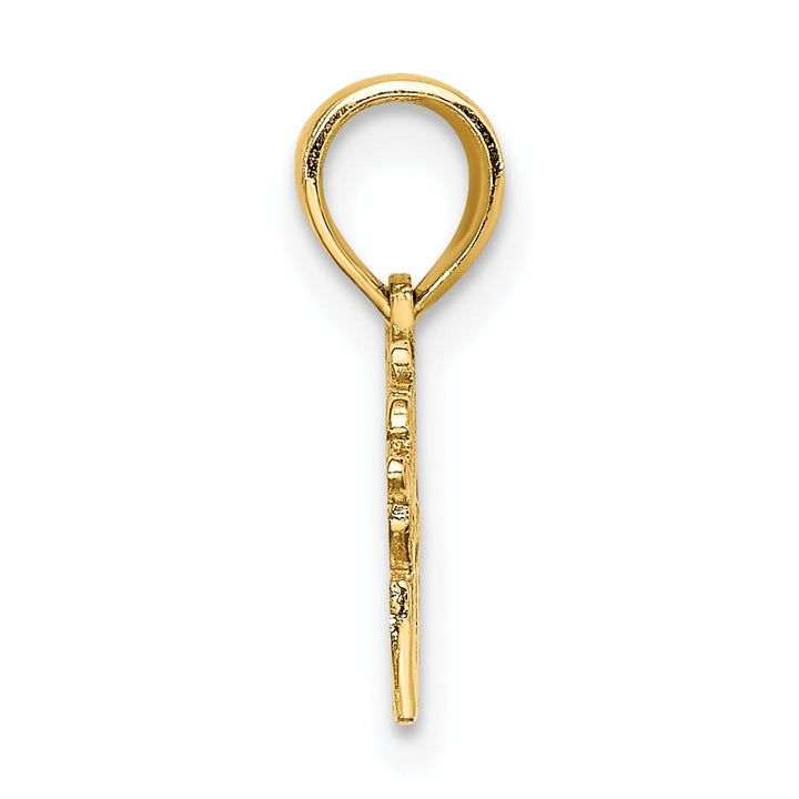 10K Yellow Gold Tennis Bum with Racquet Charm