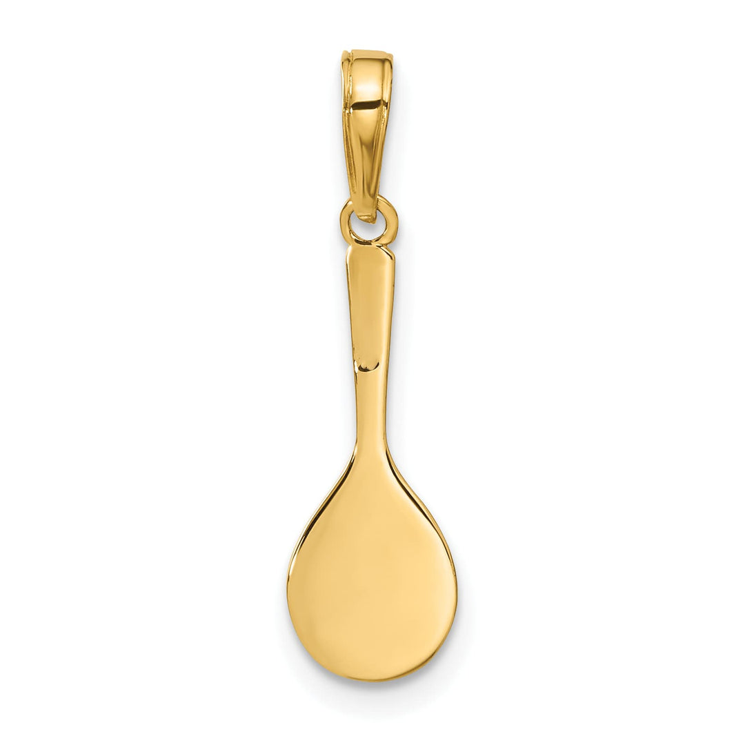 10K Yellow Gold Tennis Racquet and Ball Charm