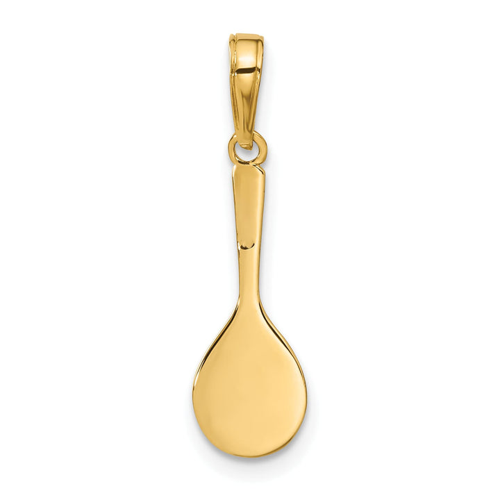 10K Yellow Gold Tennis Racquet and Ball Charm
