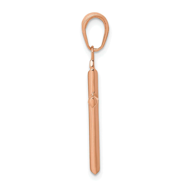 Lovely Rita's 14K Rose Gold Classic Reversible Latin Cross Pendant