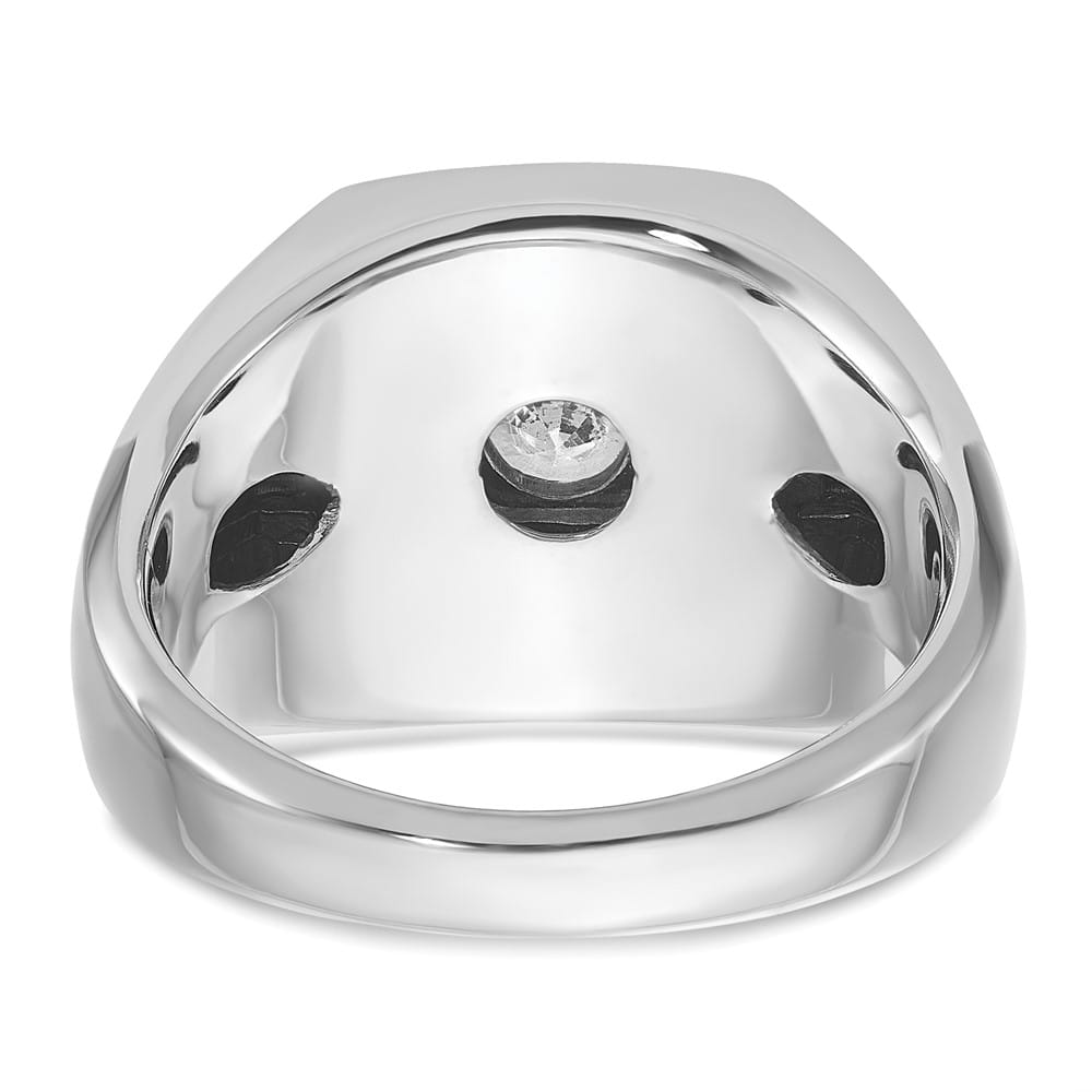 14k Two-Tone Gold IB Goodman with Black and I1 Men's Diamond Ring