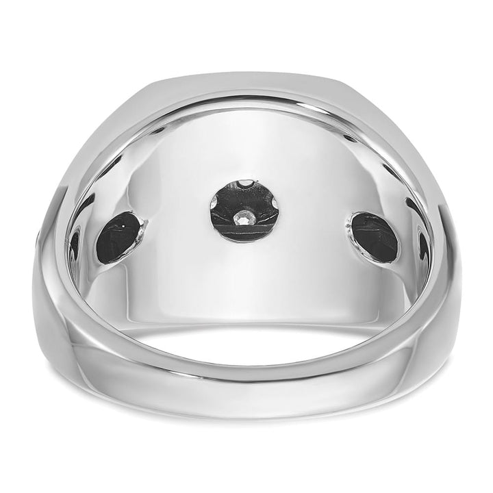14k Two-Tone Gold IB Goodman with I1 Quality Diamond Men's Ring