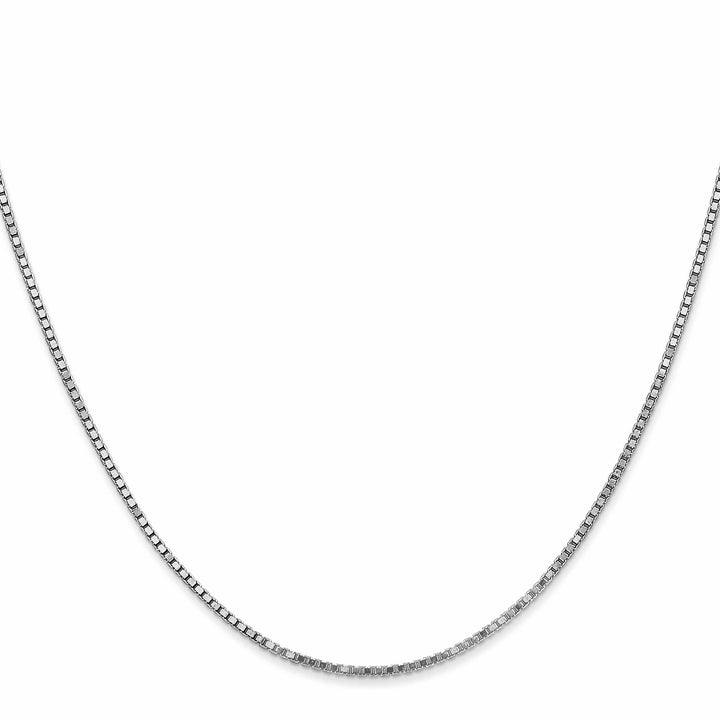14K White Gold 1.4mm Box Chain