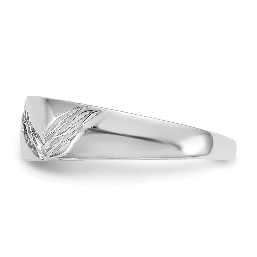 14k White Gold D.C. Fancy Toe Ring
