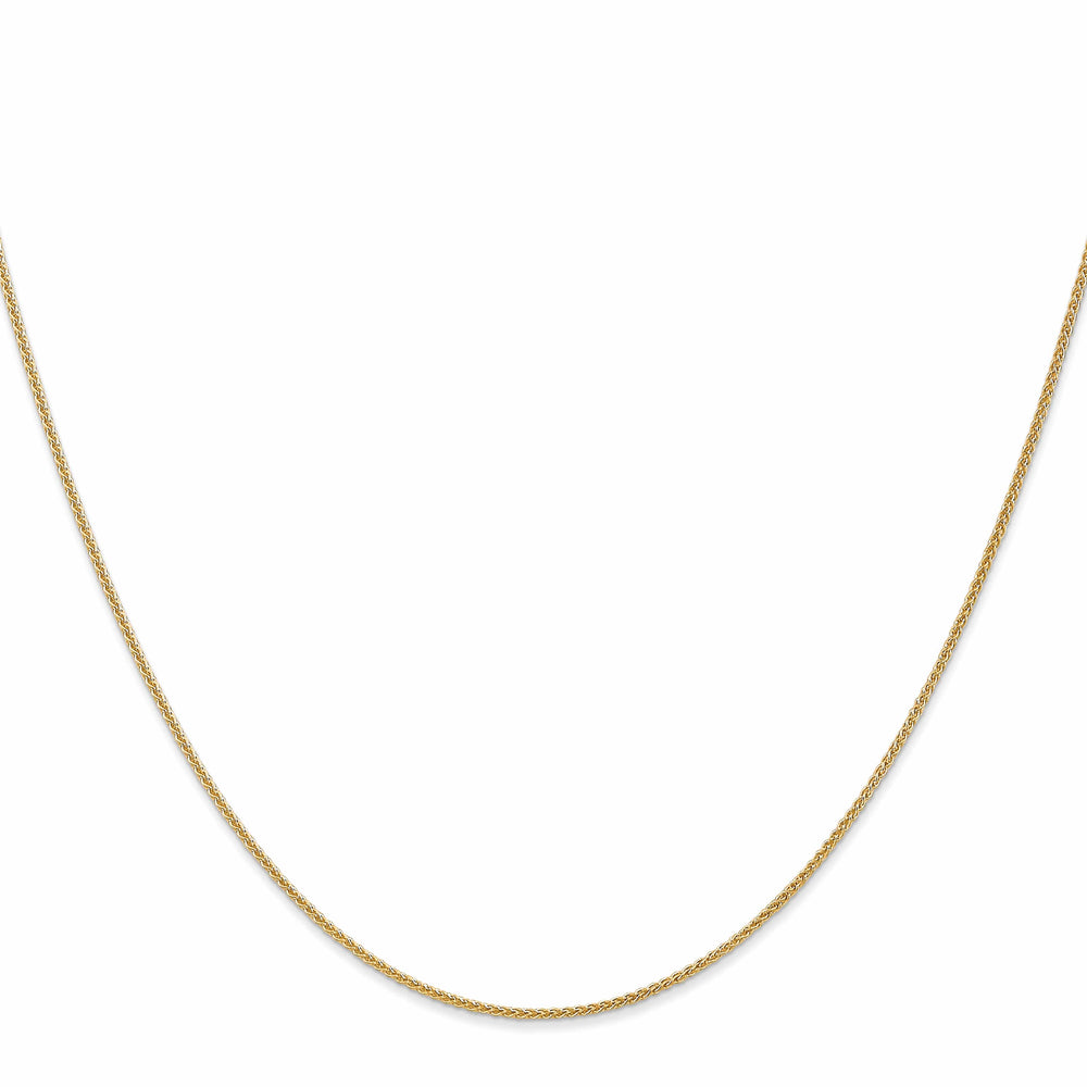 14K Yellow Gold 1.0mm Spiga Chain