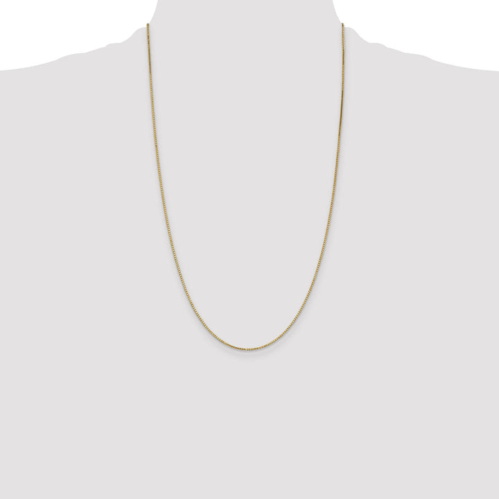 14K Yellow Gold 1.1mm Box Chain