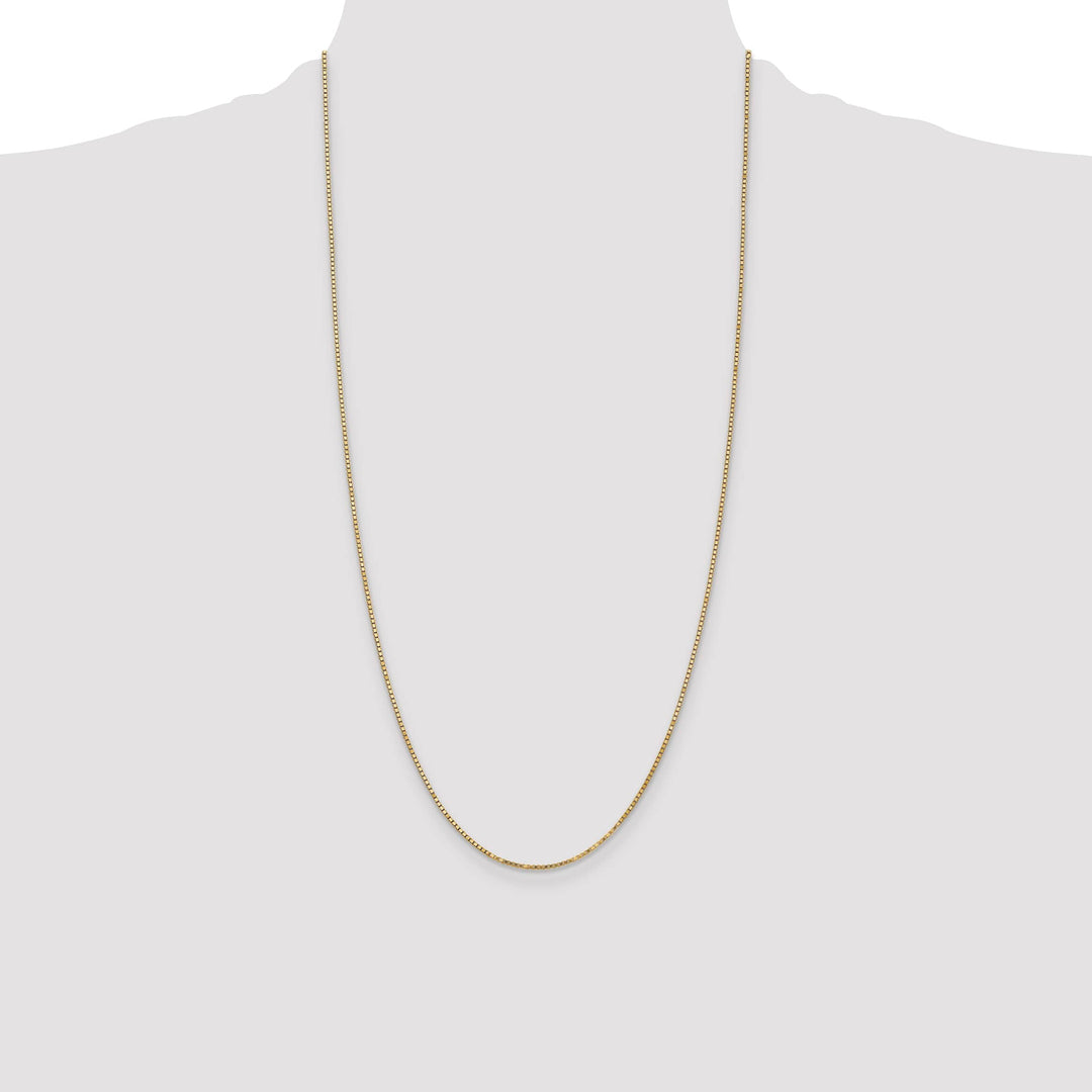 14K Yellow Gold 1.4mm Box Chain