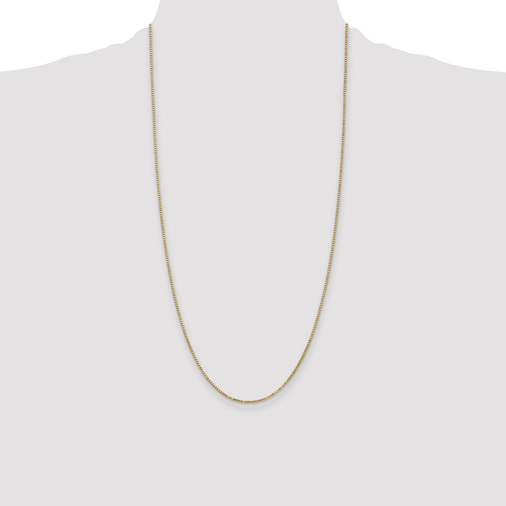 14K Yellow Gold 1.4mm Box Chain