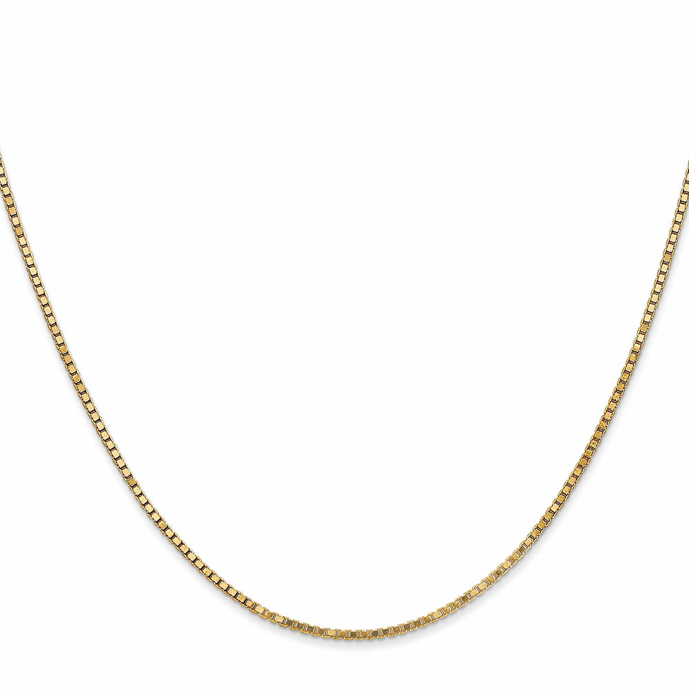 14K Yellow Gold 1.4mm Box Chain
