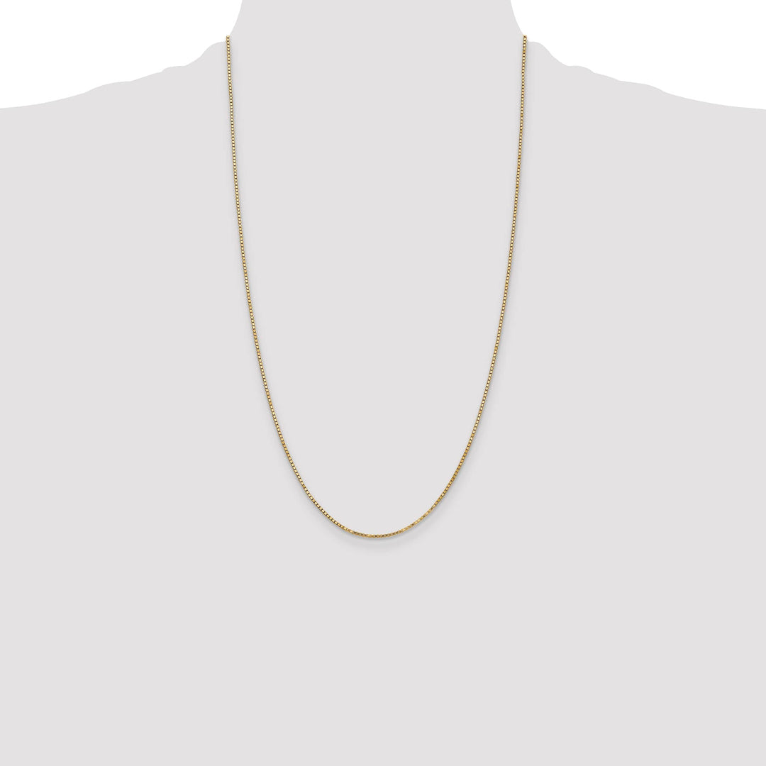 14K Yellow Gold 1.4mm Box Chain