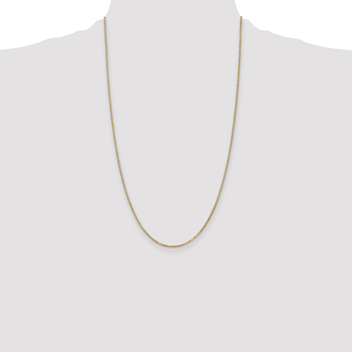 14K Yellow Gold 1.4mm Box Chain