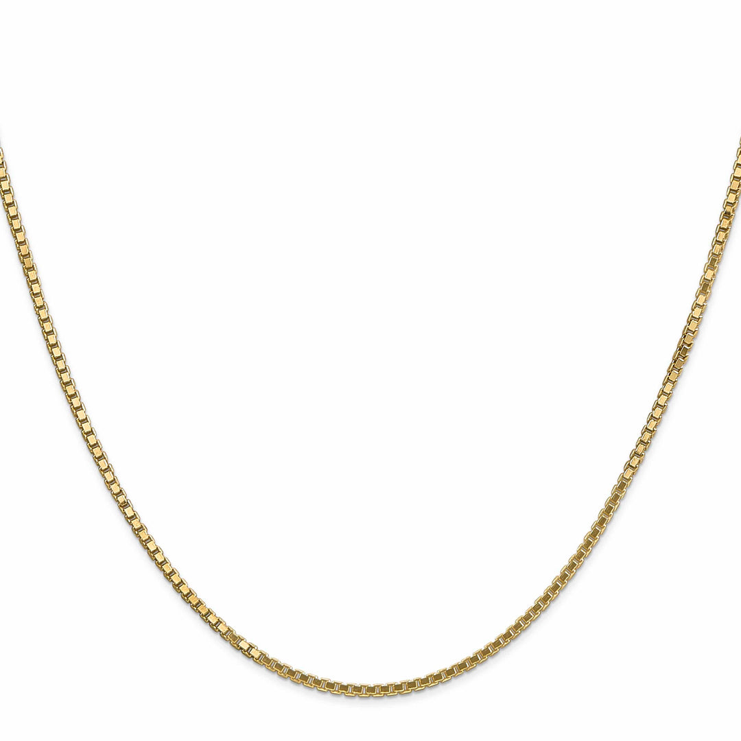 14K Yellow Gold 1.5mm Box Chain