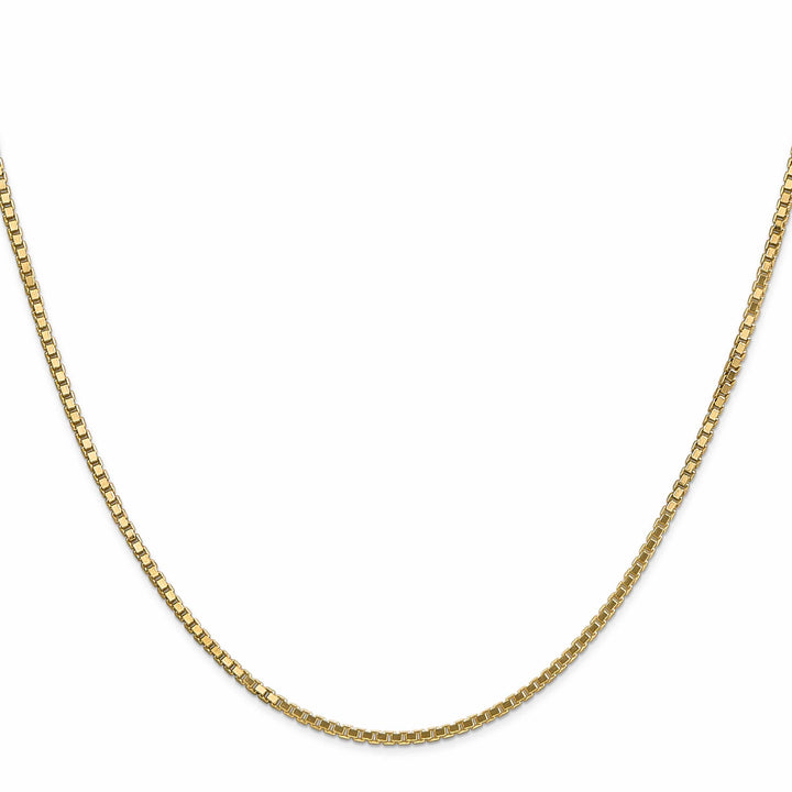 14K Yellow Gold 1.5mm Box Chain