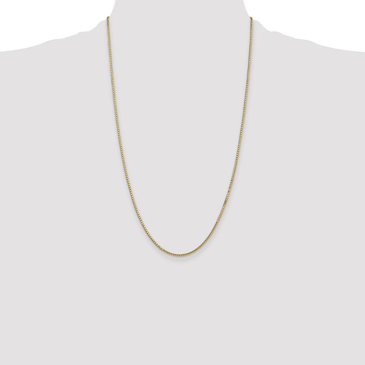 14K Yellow Gold 1.5mm Box Chain