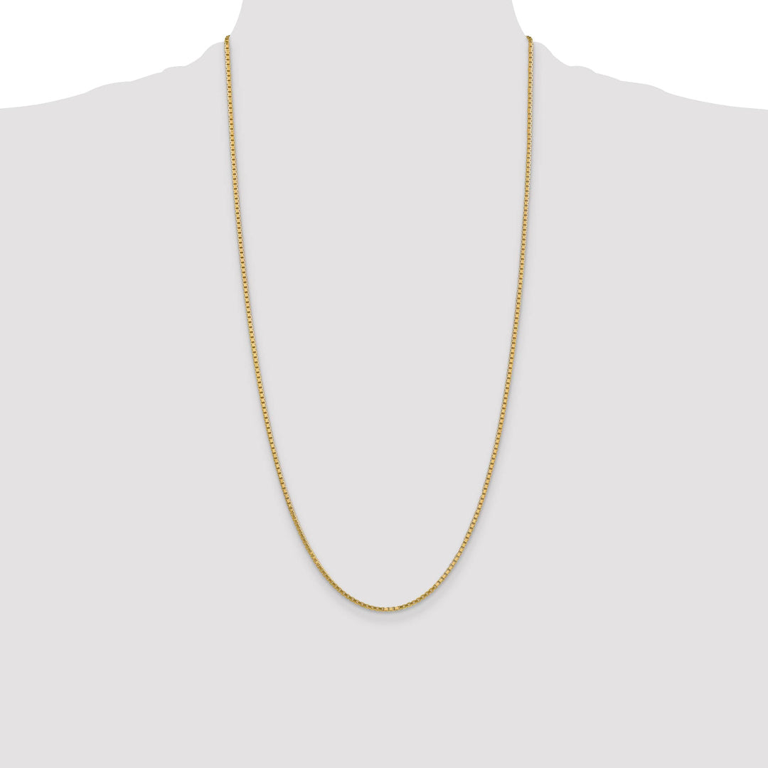 14K Yellow Gold 1.9mm Box Chain