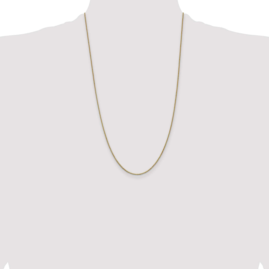 14K Yellow Gold 1mm Box Chain