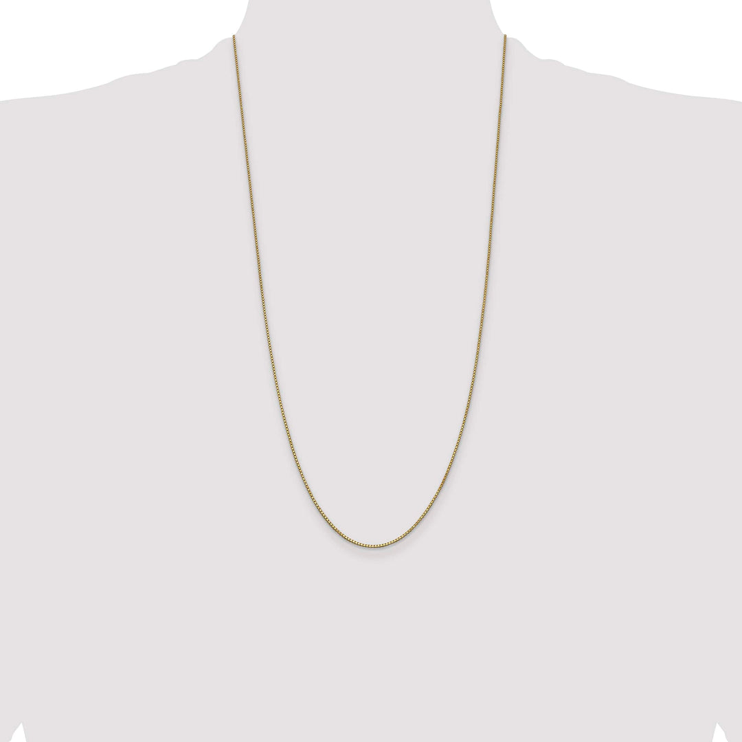 14K Yellow Gold 1mm Box Chain