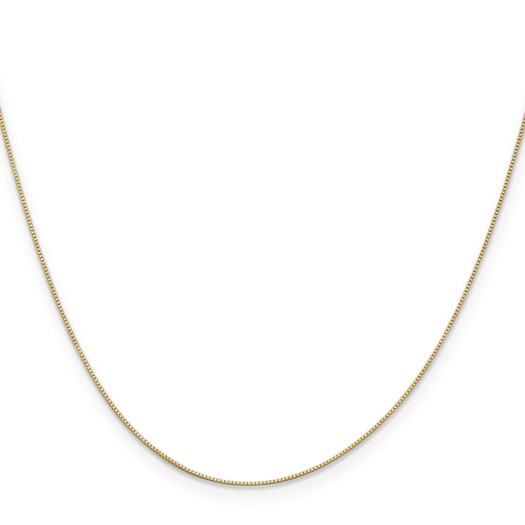 14K Yellow Gold .5mm Box Chain