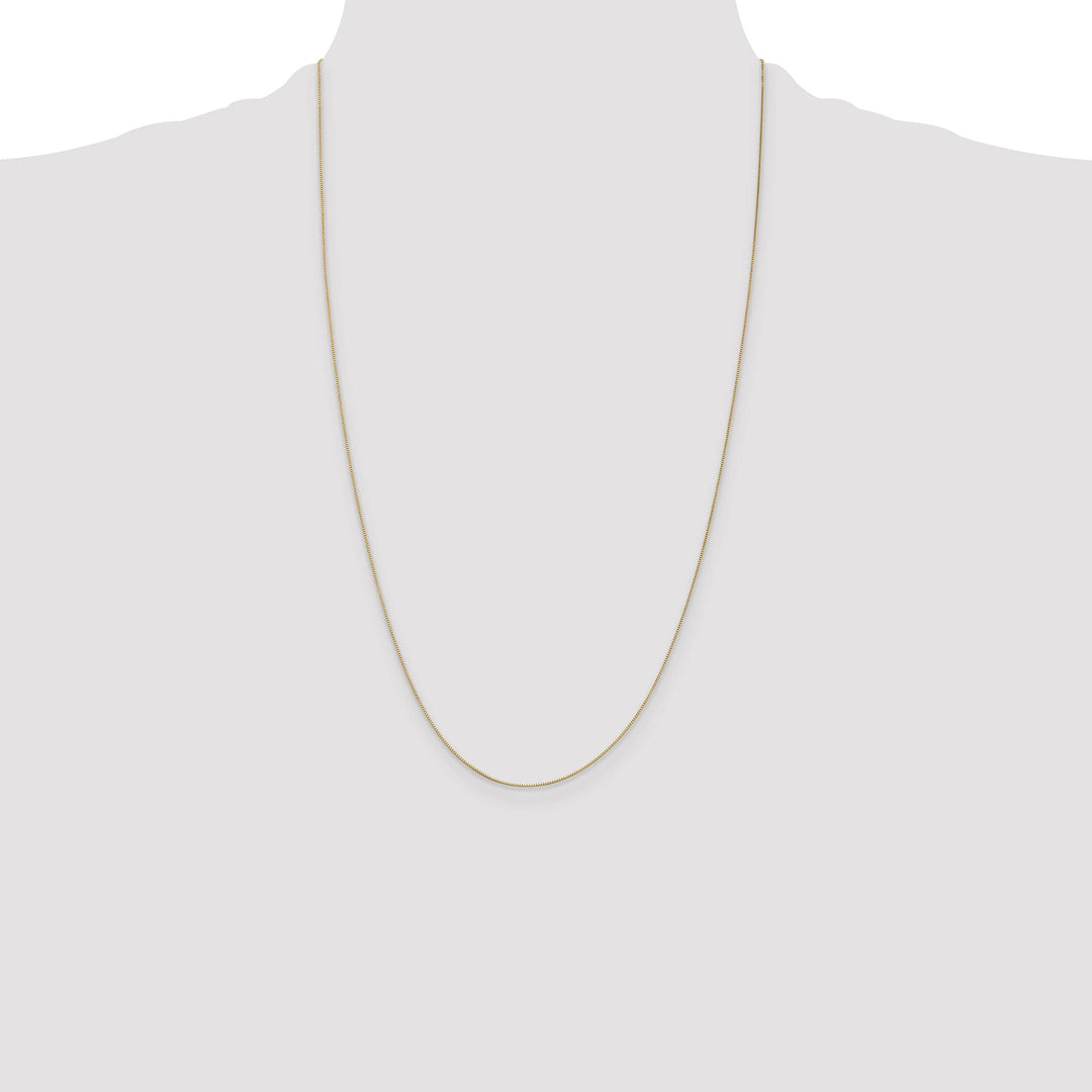 14K Yellow Gold .5mm Box Chain