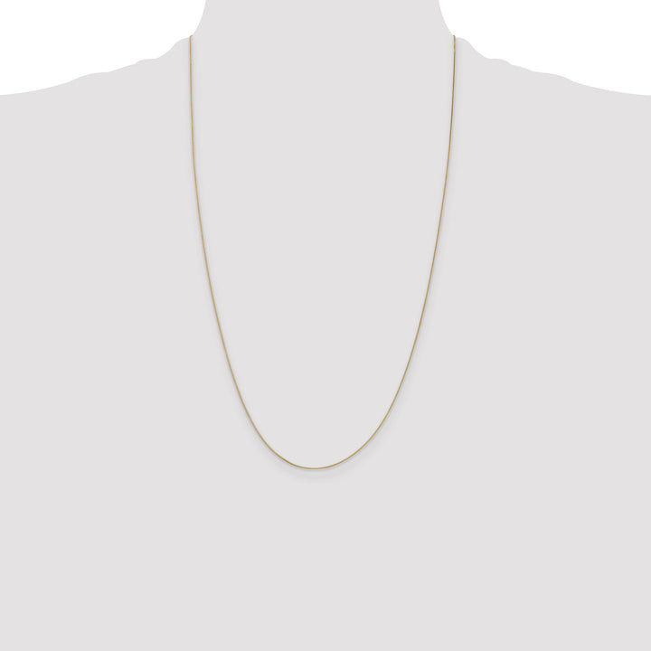 14K Yellow Gold .5mm Box Chain
