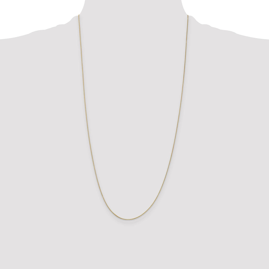14K Yellow Gold .5mm Box Chain