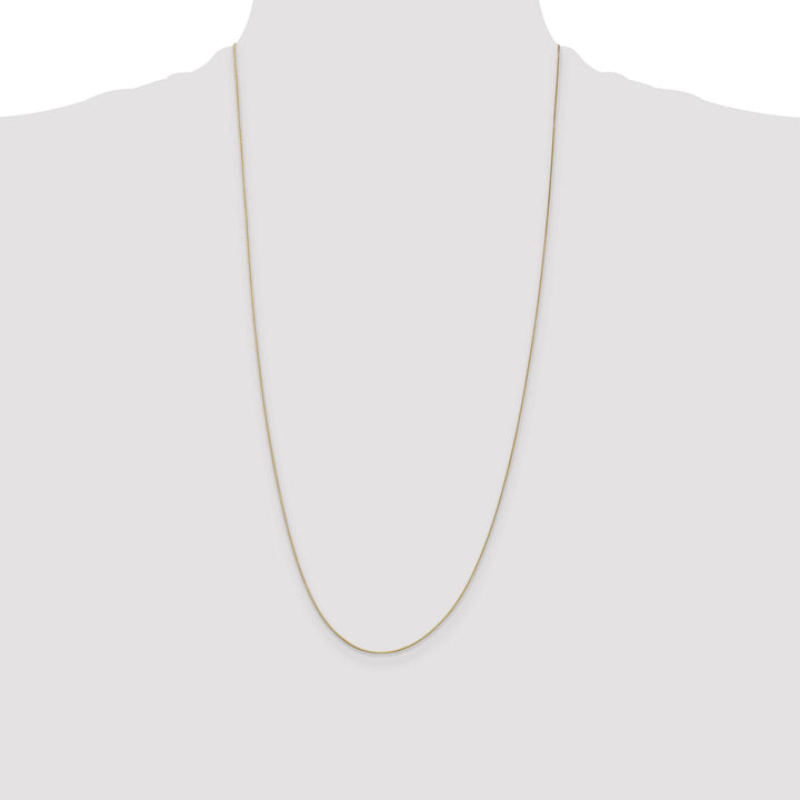 14K Yellow Gold .5mm Box Chain