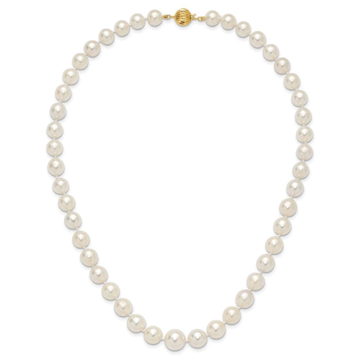 14K Yellow Gold 9.5-12mm South Sea Cultured Pearl 18 inch Necklace