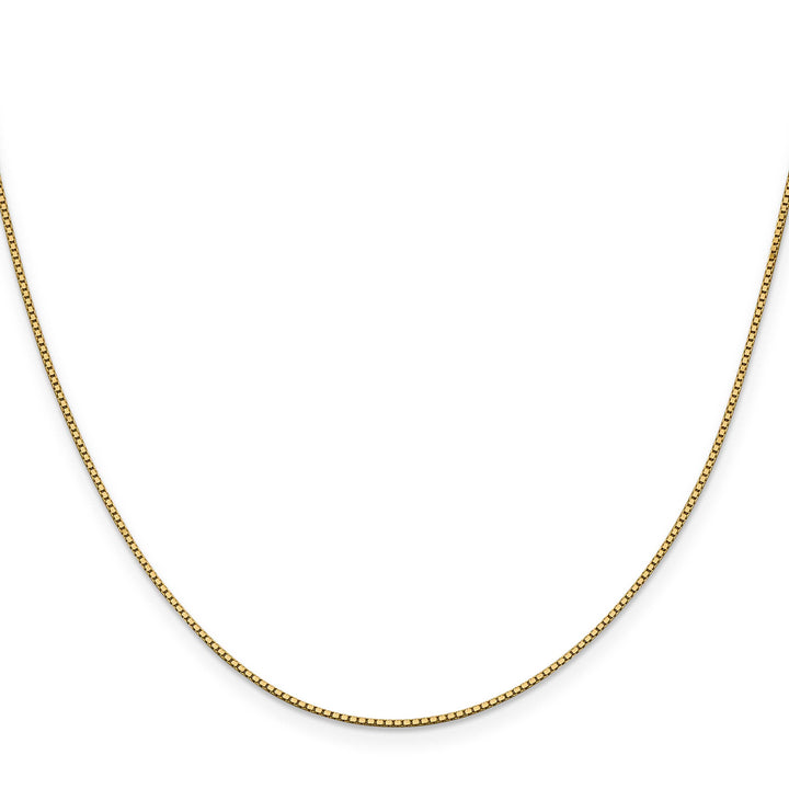 14K Yellow Gold .95mm Box Chain 14 Inch